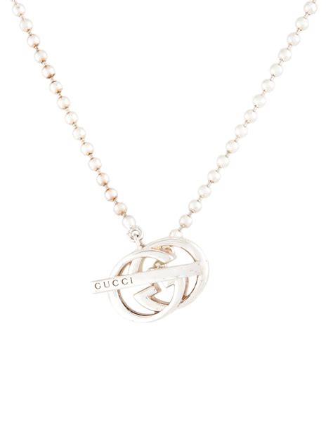 Interlocking G boule chain necklace 